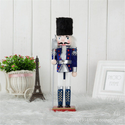 Wholesale best selling wooden soldier nutcracker toy for christmas decoration W02A193